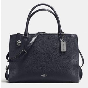Coach Brooklyn Navy Tote Bag